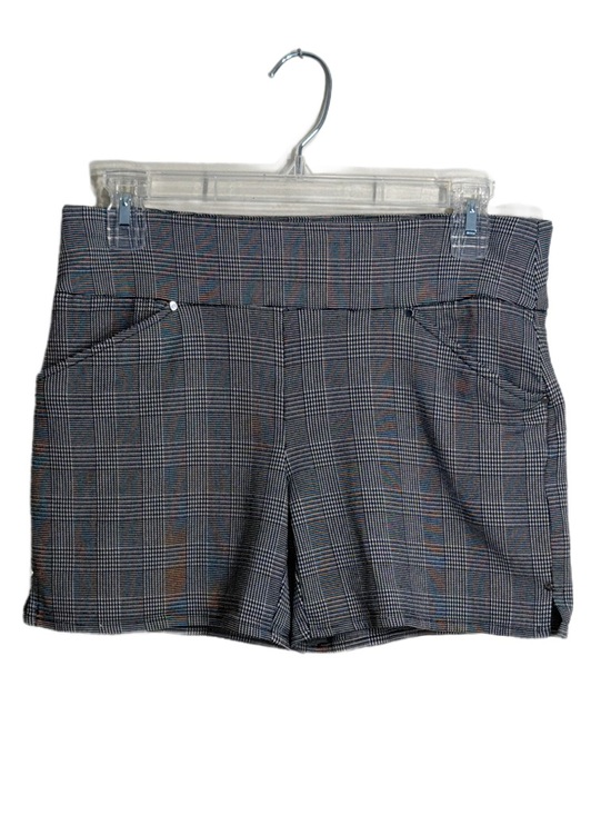 INC Plaid Stretch Women’s Shorts - Black & White - Picture 8 of 9